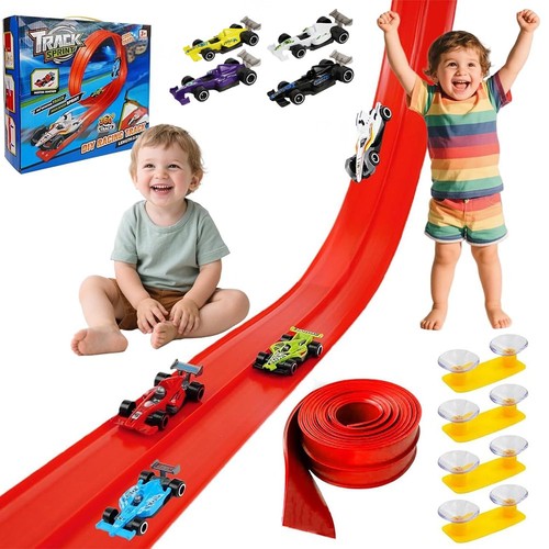 Flexible race track - track, for