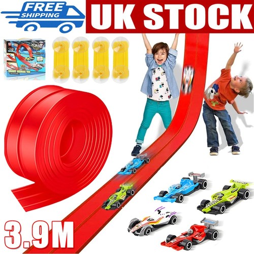 Flexible race track for - race,