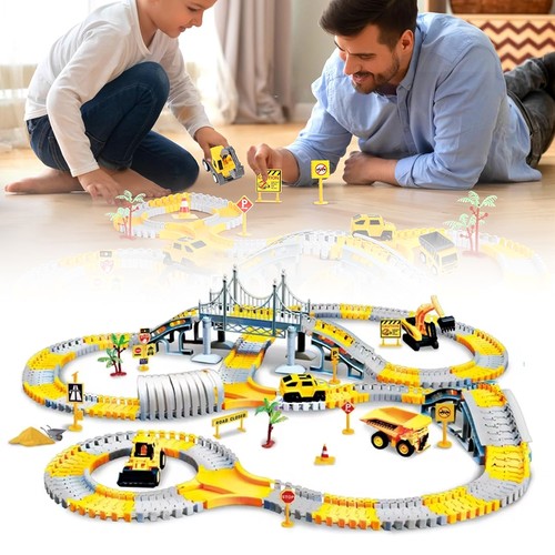 Race track set - track,