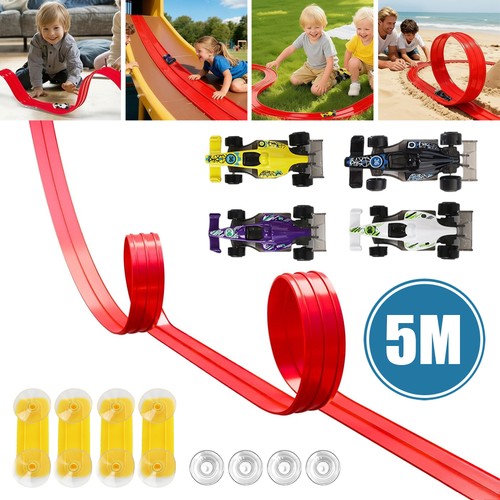 Flexible race track for - track,