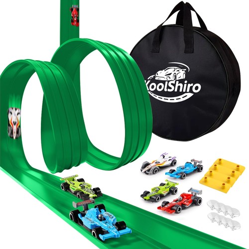 Flexible toy car track for - flexible,