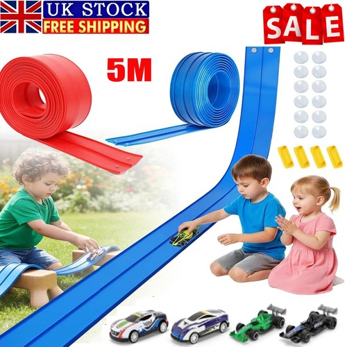 Double track flexible race - double-track,