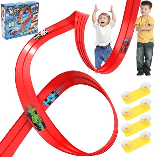 Flexible race track for - track,