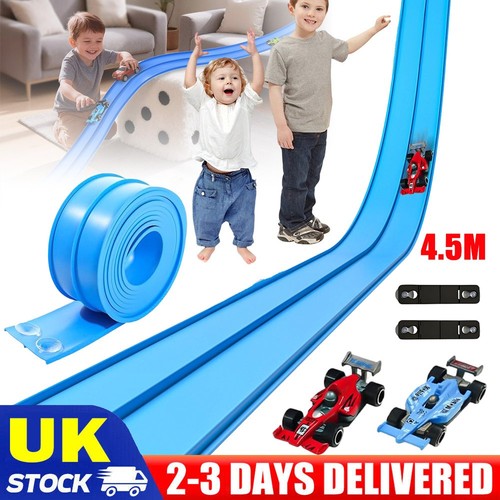 Double track flexible race - double-track,
