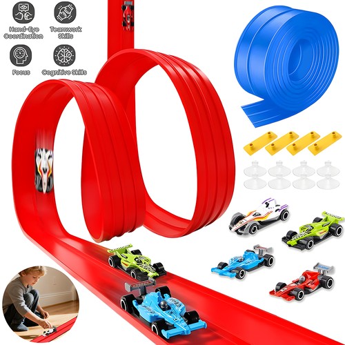 Flexible race track - race, for