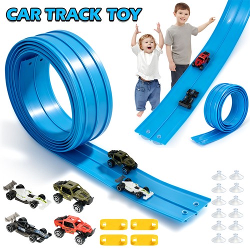 Flexible toy car track - toy,