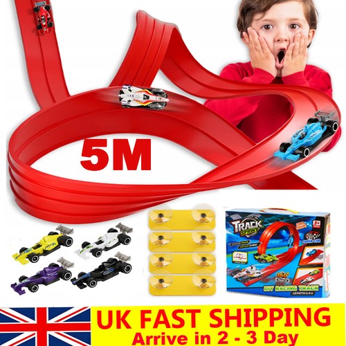 Flexible race track toy - flexible,