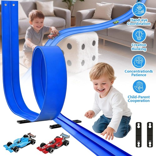 Flexible race track diy racing - race,