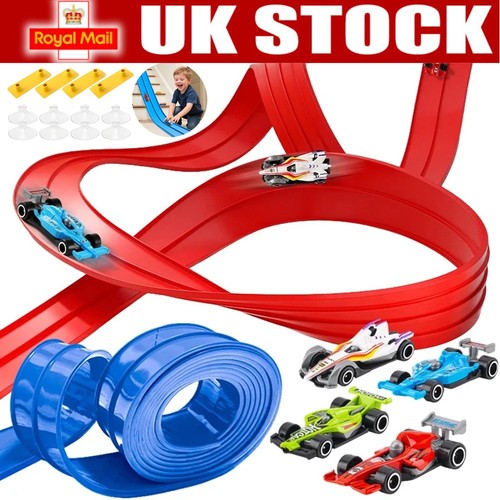 Double track flexible race - double-track,