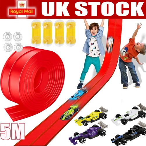 Flexible race track for kids - track,