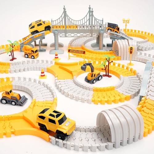 Flexible children car track - children,