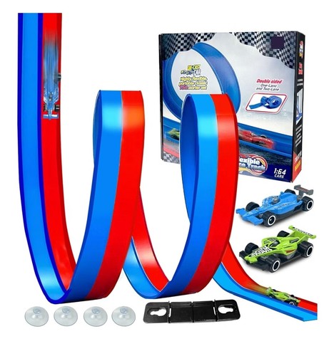 Flexible portable race track - portable,