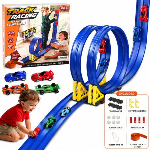 16ft flexible race track set - 16ft,