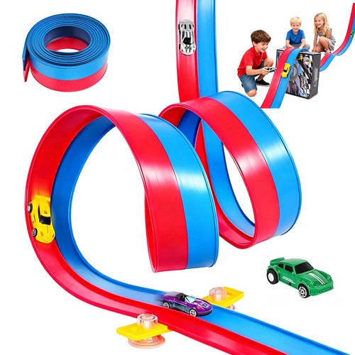 Flexible race track for - track,