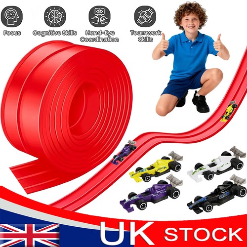 Double track flexible race - double-track,