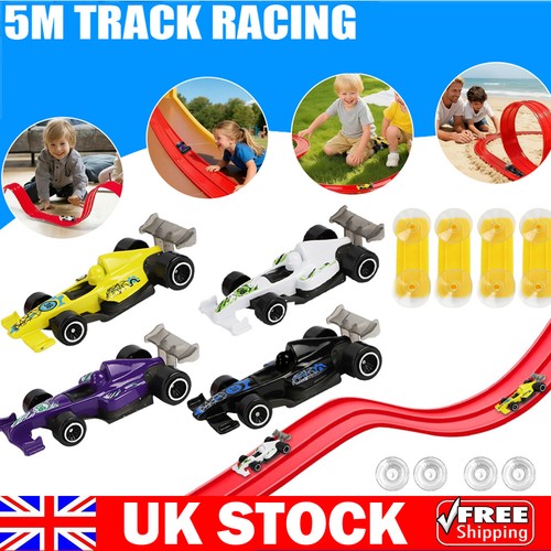 Flexible race track children - race,