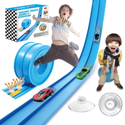 Flexible race track children - race,