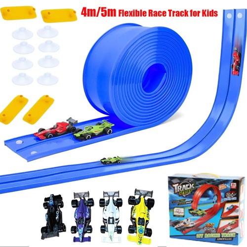 Flexible race track for - race,