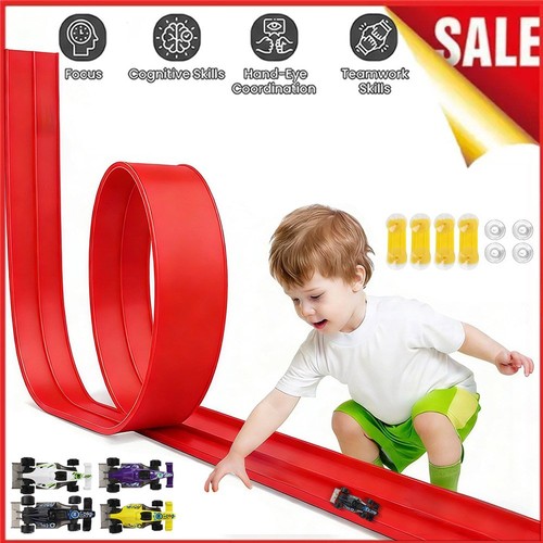 Flexible race track - track, for