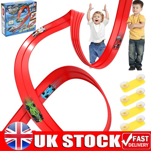 Flexible race track for - race,