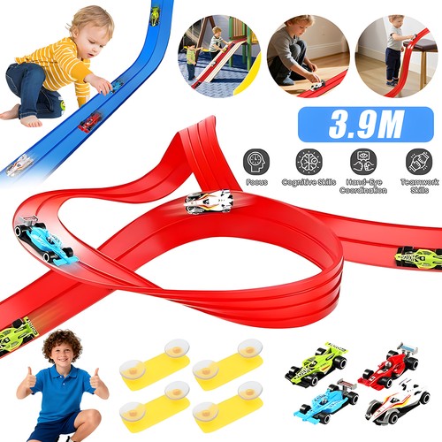 Flexible race track with - race,