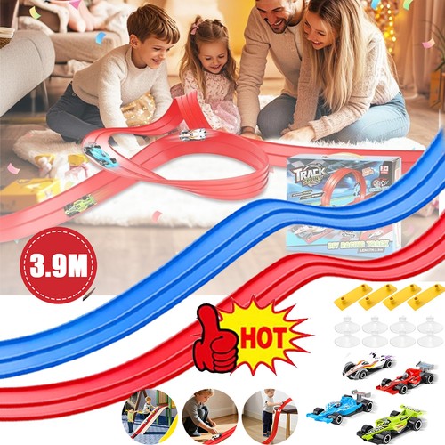 Flexible toy car track rolls - flexible,