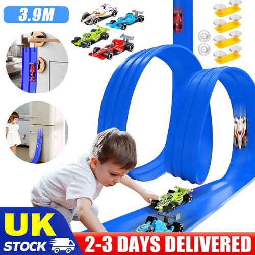 Flexible race track - for, kids