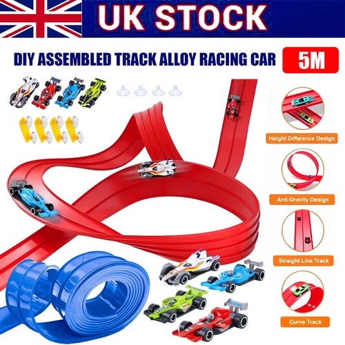 Double track flexible race - double-track,