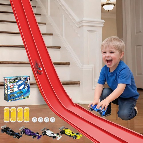 Double track flexible race - double-track,