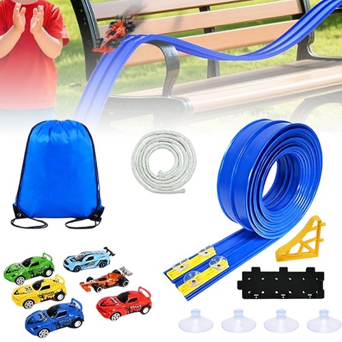 Flexible race track toy - track,