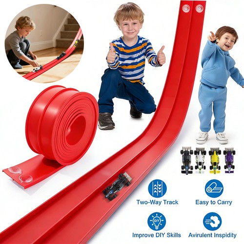 Flexible race track - race, for