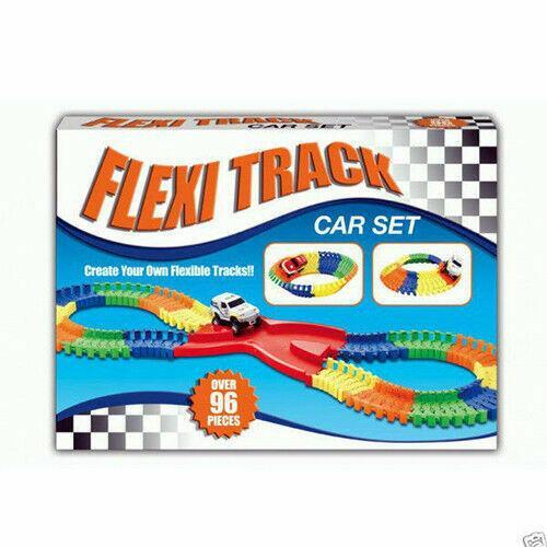 Flexible track car set create - track,