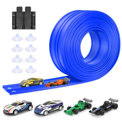 Car track includes cars - track,