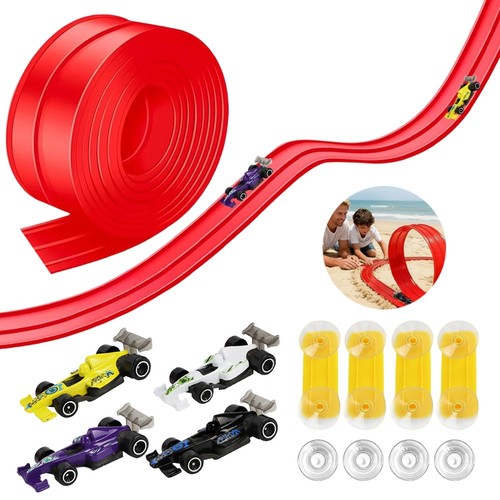 Flexible race track for - track, kids